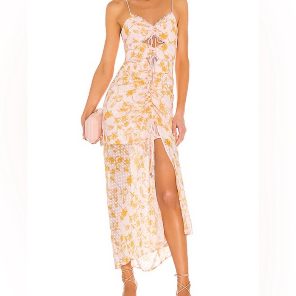 Significant Other Angelina Dress - Pineapple Palm
